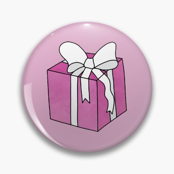 Item preview, Pink Watercolor Wrapped Present designed and sold by murialbezanson.