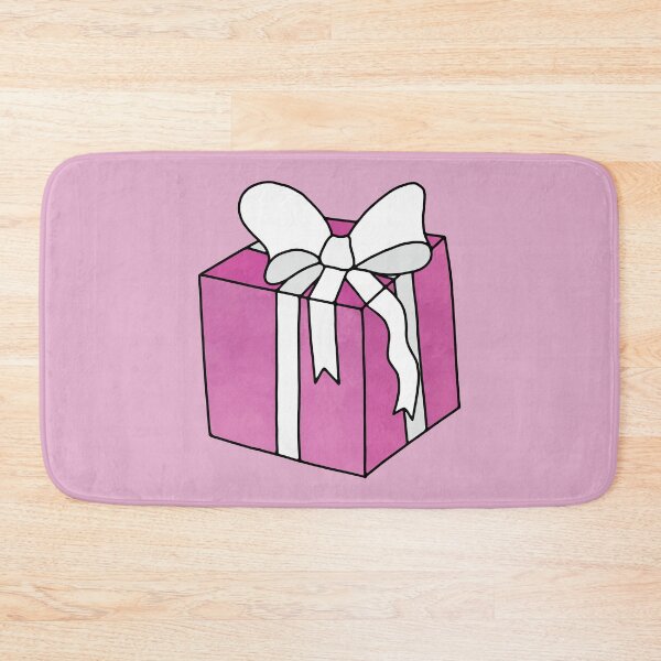 Item preview, Pink Watercolor Wrapped Present designed and sold by murialbezanson.