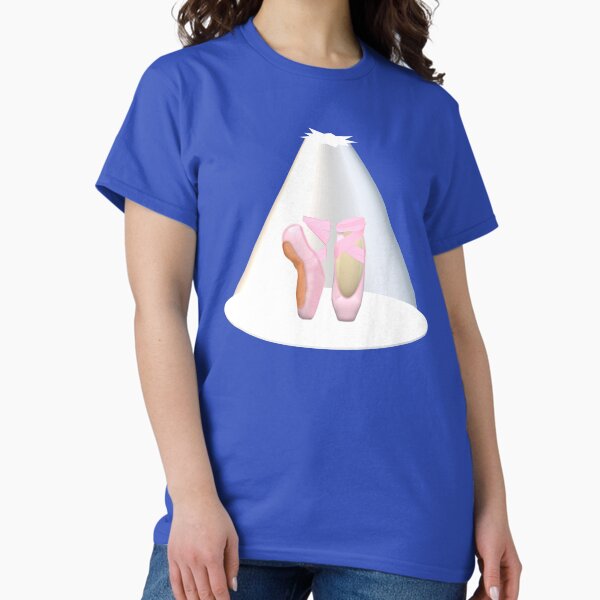 Item preview, Ballet Pointe Shoes in Spotlight on Stage (Pink Background) designed and sold by ArtByLM.