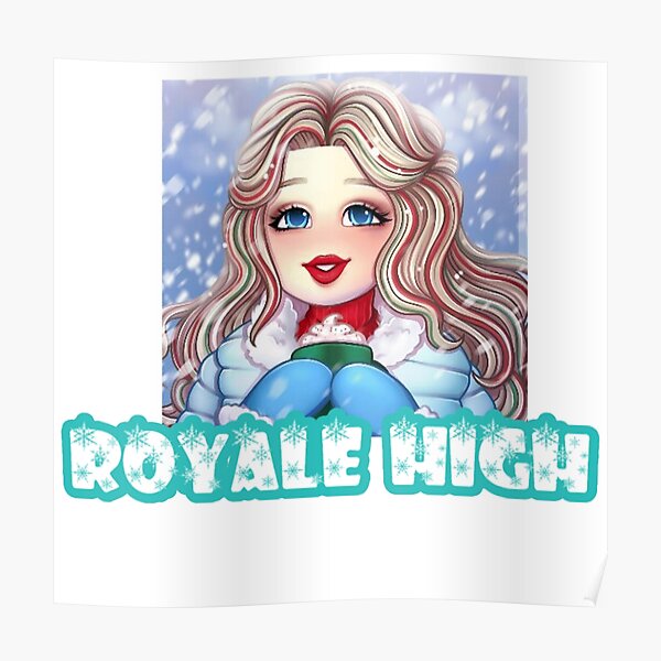 Royale High Posters Redbubble - roblox royale high santa