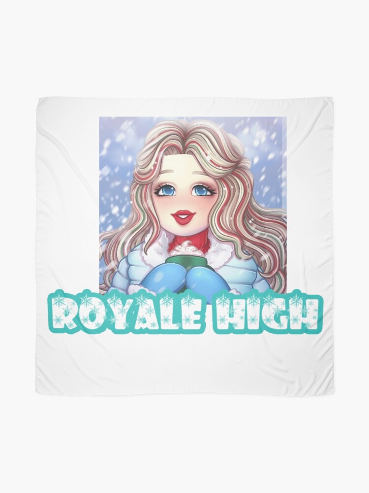 Royale High Winter Roblox White Scarf By Totkisha1 Redbubble - roblox winter scarf