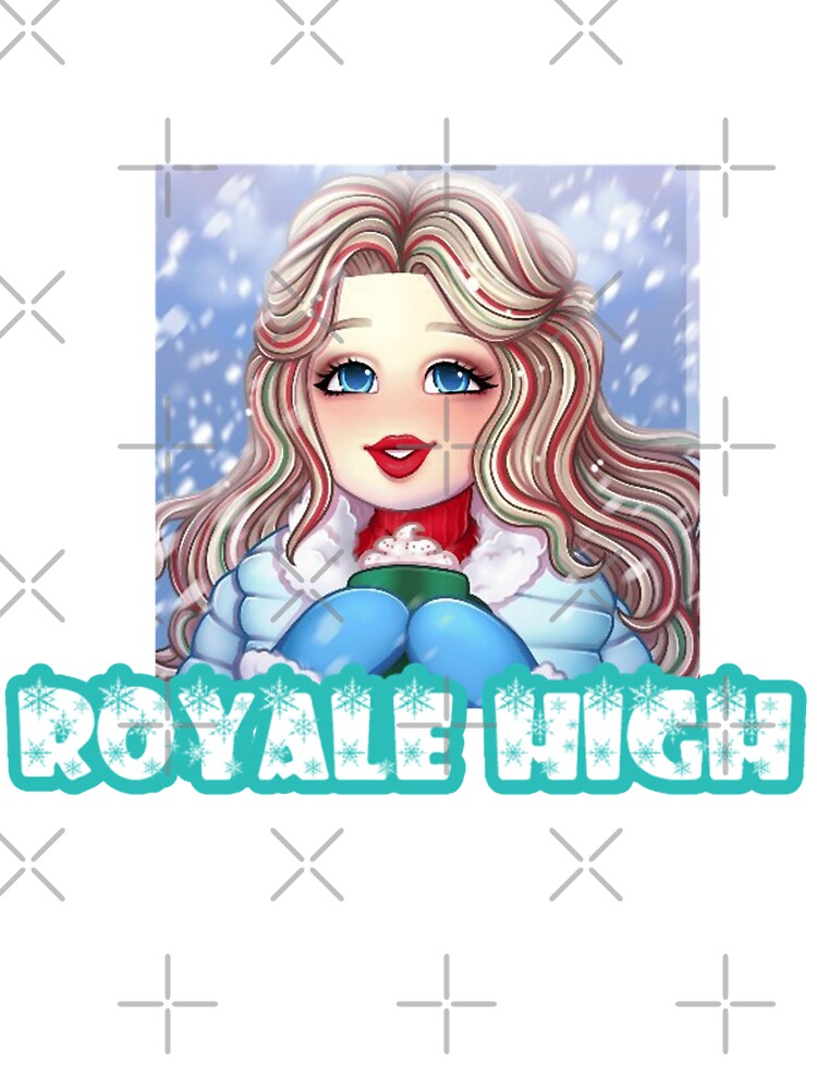 Royale High Winter Roblox White Kids T Shirt By Totkisha1 Redbubble