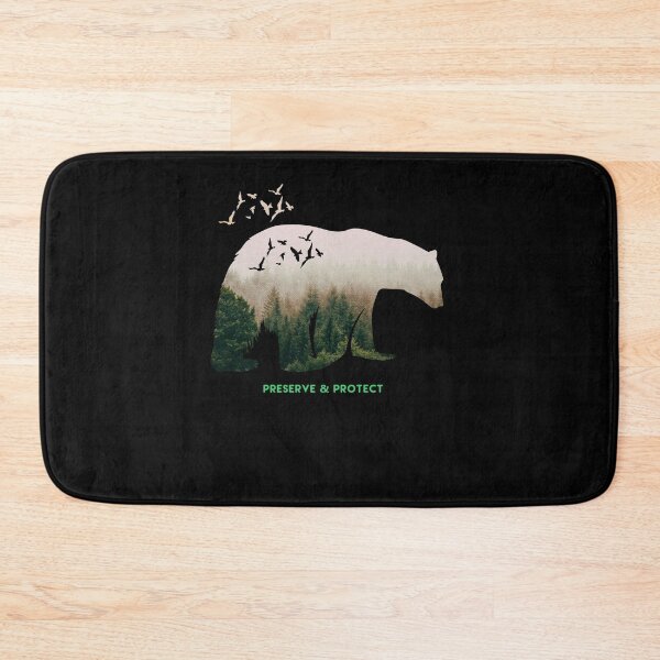Item preview, Preserve & Protect Vintage Bear Nature Wildlife designed and sold by BLake77777.