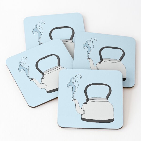Item preview, Steaming Tea Kettle designed and sold by murialbezanson.
