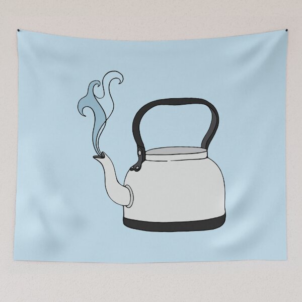 Item preview, Steaming Tea Kettle designed and sold by murialbezanson.