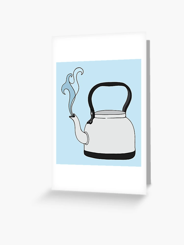 Tea kettle: the rising steam heats up the handle, making it too hot to the  touch. : r/CrappyDesign