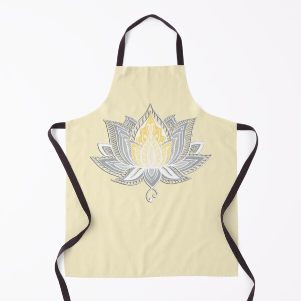 Item preview, Lotus Flower Mandala (Silver and Yellow) designed and sold by squishyrainbow.