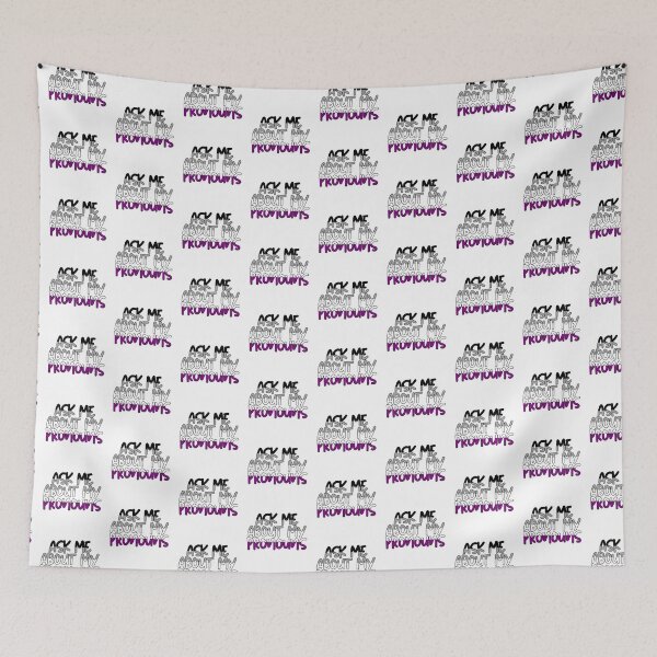Item preview, Ask me about my pronouns lgbtq asexual designed and sold by lgbtgear.
