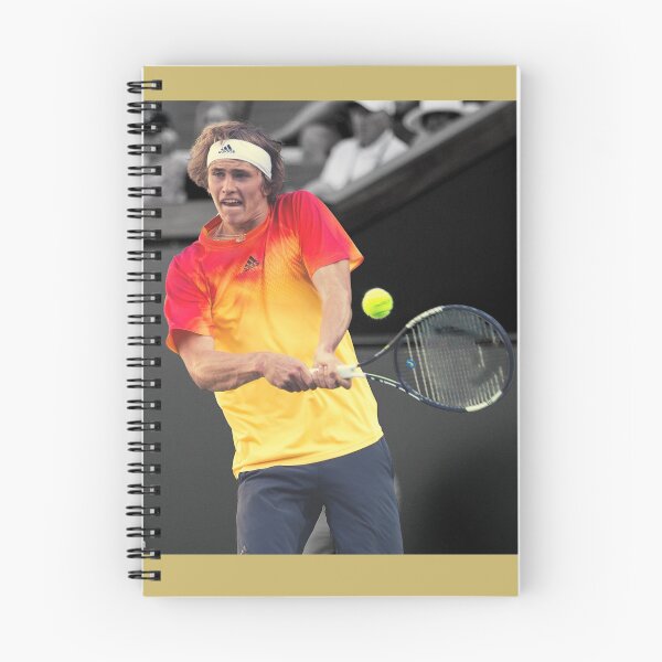 Item preview, Alexander Zverev. Backhand. designed and sold by ArtForKnowledge.