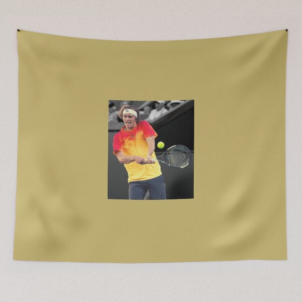 Item preview, Alexander Zverev. Backhand. designed and sold by ArtForKnowledge.