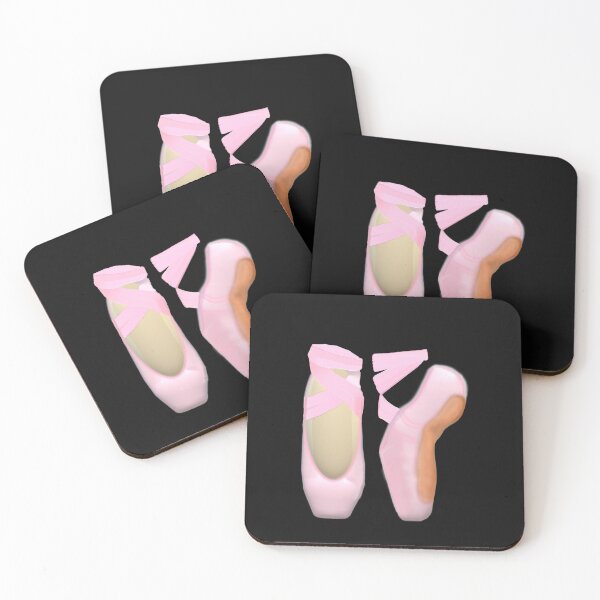 Item preview, Ballerina Pointe Shoes (Black Background) designed and sold by ArtByLM.
