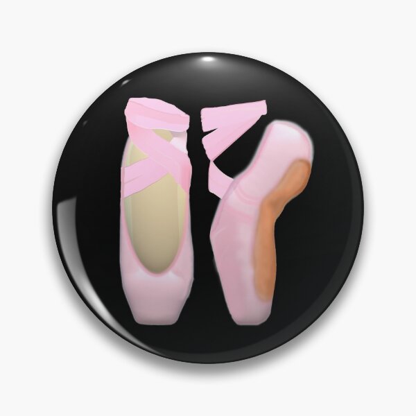 Item preview, Ballerina Pointe Shoes (Black Background) designed and sold by ArtByLM.