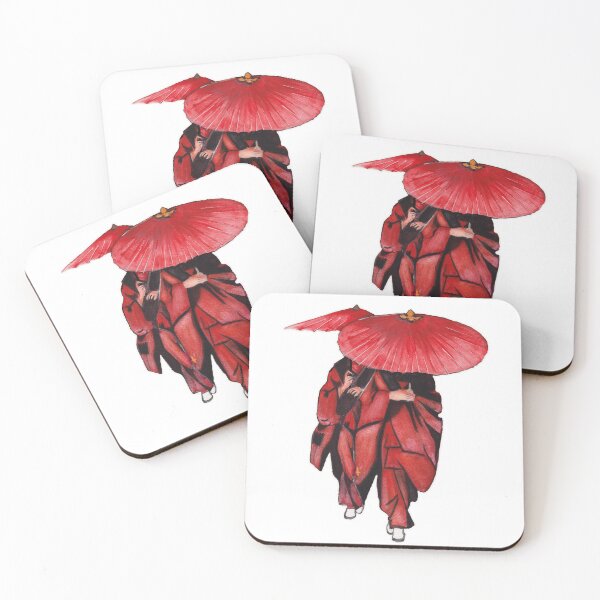 Item preview, Watercolor - Red walk designed and sold by Karolien Kenis.