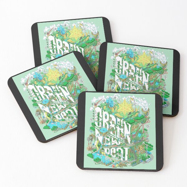 Item preview, City Cover Green New Deal Poster designed and sold by Matthew Jackson.