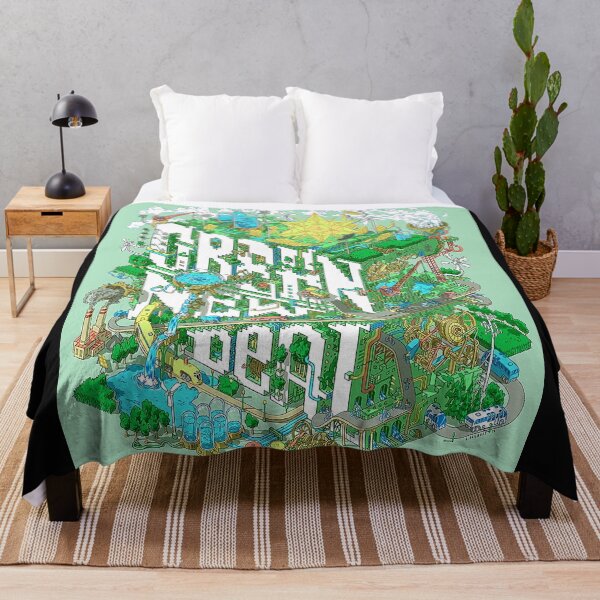 Item preview, City Cover Green New Deal Poster designed and sold by Matthew Jackson.