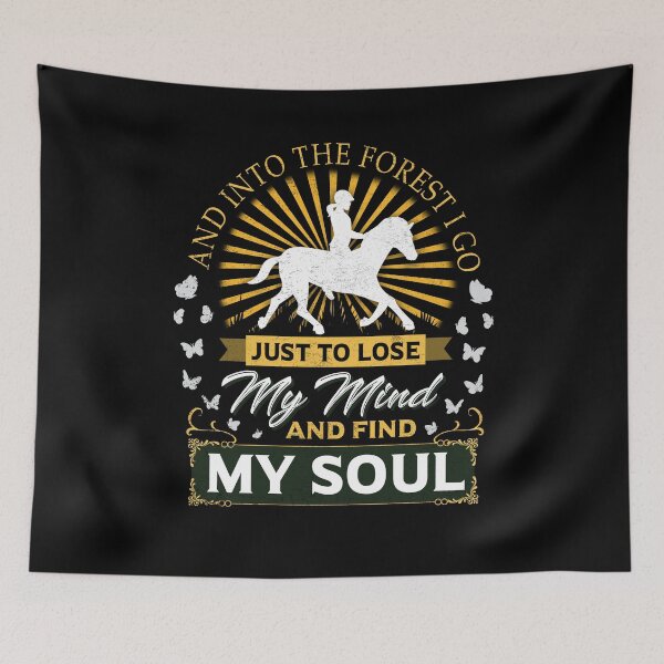 Item preview, And Into The Forest I Go Horseback Riding designed and sold by BLake77777.