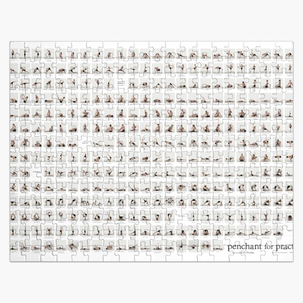 Item preview, Penchant for Practice Puzzle 30" x 20" - 1000 pieces designed and sold by Darren Rhodes Yoga.