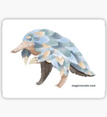 Magic Novels Pangolin Sticker