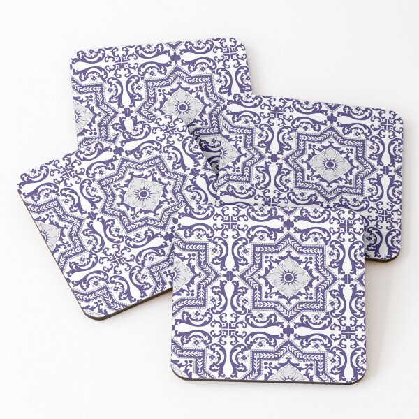Item preview, Blue Portuguese Azulejo Andalus Tiles designed and sold by nouvinamed.