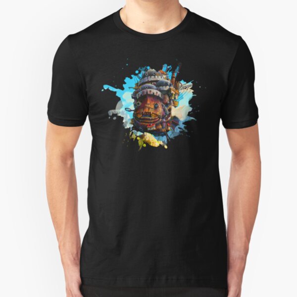 Howls painting Slim Fit T-Shirt
