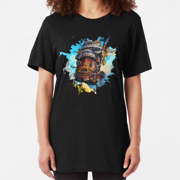 Howls painting Slim Fit T-Shirt
