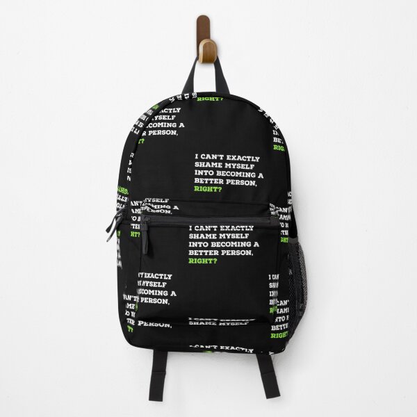 Item preview, Shame Myself Into A Better Person designed and sold by Naive-Genius.