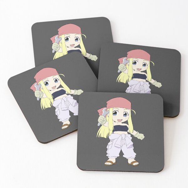 Item preview, Fullmetal Alchemist Winry Rockbell Chibi designed and sold by thePeachPit.