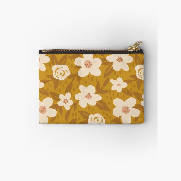 Item preview, Brushed Florals on Gold designed and sold by latheandquill.