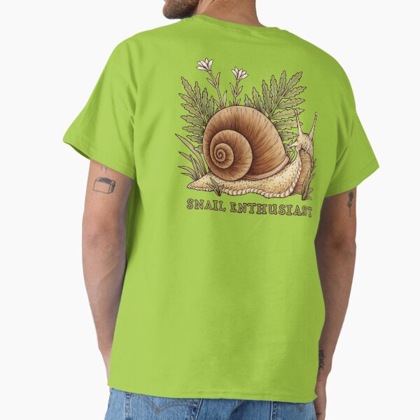 Item preview, Snail Enthusiast - Cute Snail Fern Slug Funny Snail Cottagecore Fairy Grunge Fairycore Woods Forestcore Mosscore Green Witch designed and sold by Veymoth.