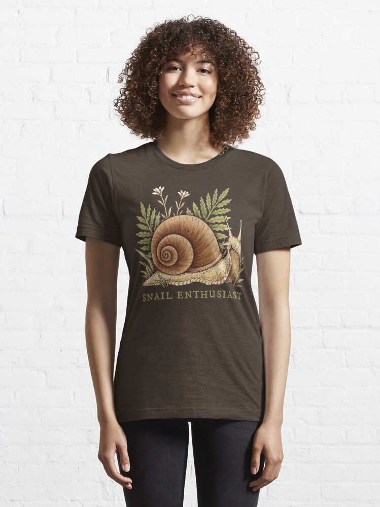 "Snail Enthusiast" Tshirt for Sale by Veymoth Redbubble snail t