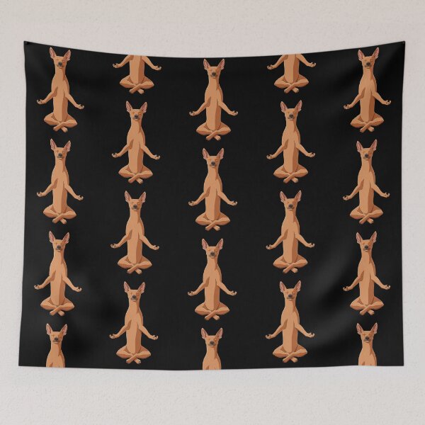 Item preview, Meditate Miniature Pinscher Dog designed and sold by alwe-designs.