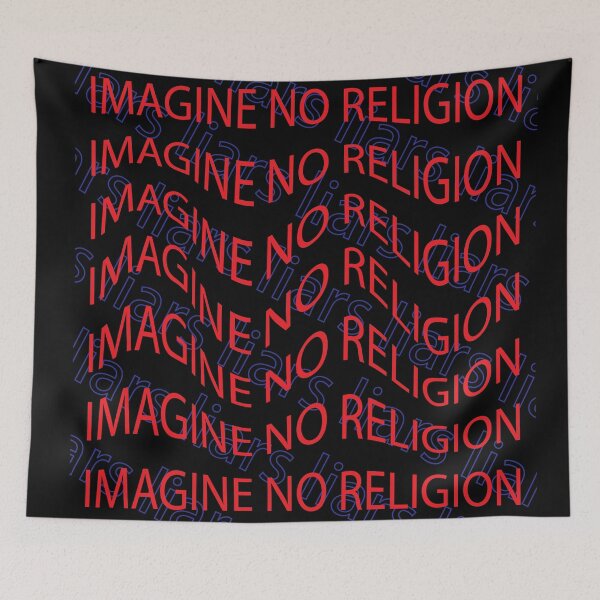 Item preview, Imagine No Religion | Atheism Gift designed and sold by cattiktoks1718.