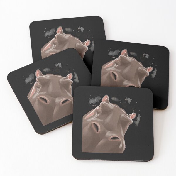 Item preview, Curious Hippo  designed and sold by UpYourSelf.