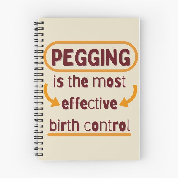 Item preview, Pegging is birth control designed and sold by RebeccaART5.