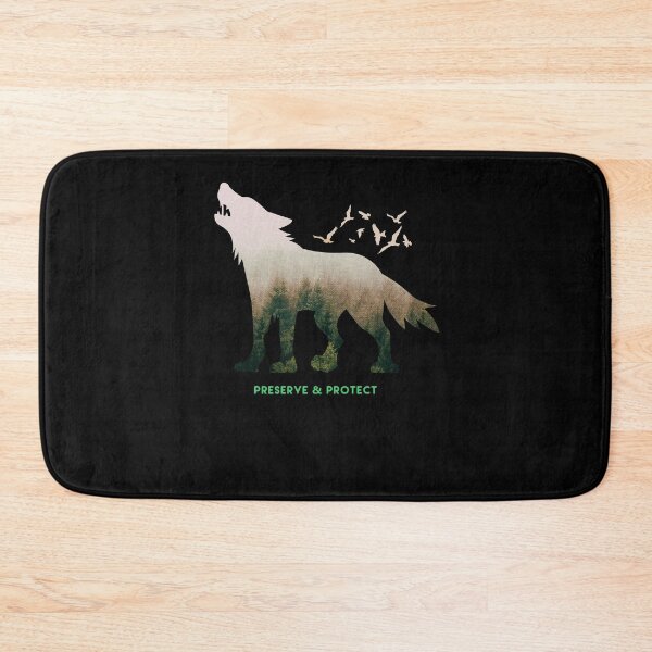 Item preview, Preserve & Protect Vintage Wolf Nature Wildlife T-Shirt designed and sold by BLake77777.