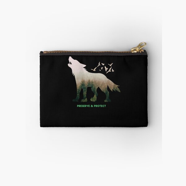 Item preview, Preserve & Protect Vintage Wolf Nature Wildlife T-Shirt designed and sold by BLake77777.