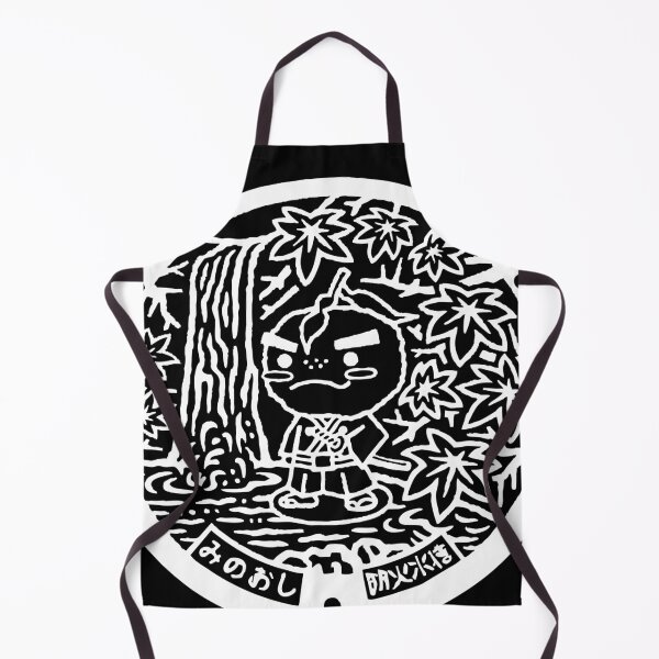 Item preview, Peach samurai man on manhole designed and sold by mattraski.