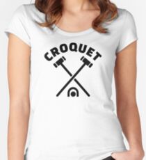 Croquet Women's Fitted Scoop T-Shirt