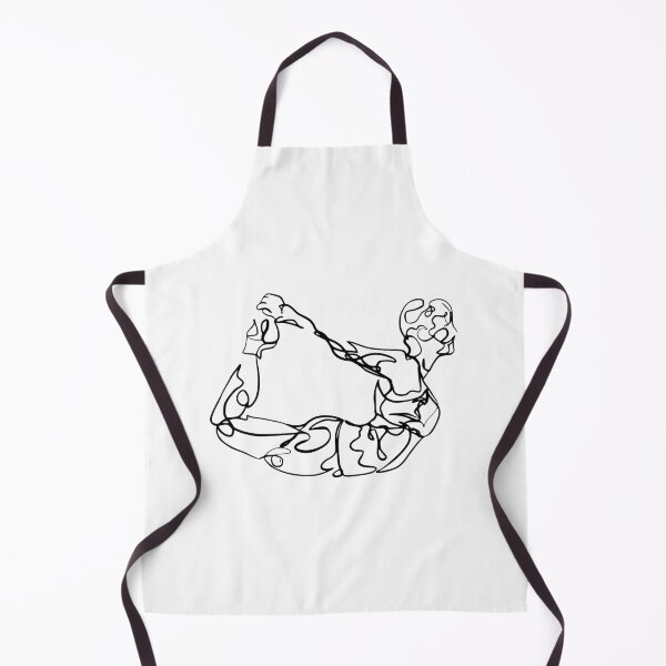 Item preview, Contour Line Yoga-Bow Pose 1 designed and sold by FranksArtWorld.
