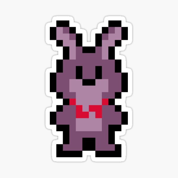 Pixel Bonnie Sticker