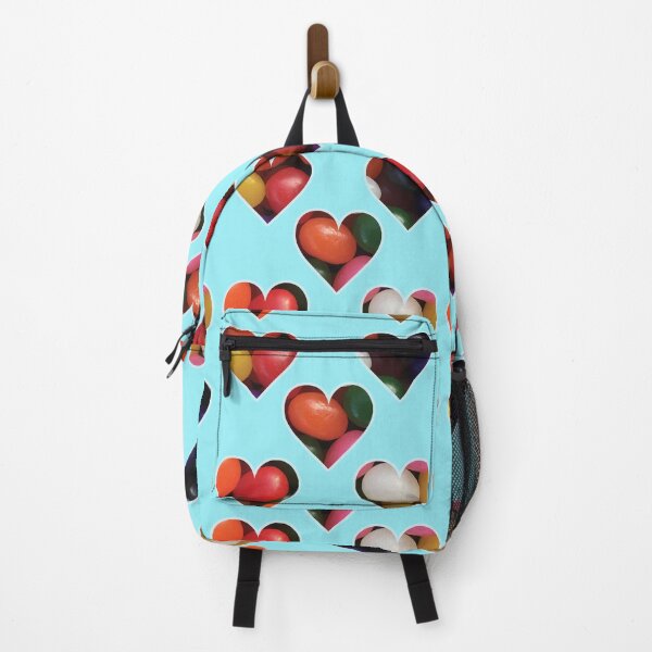 Artikelvorschau, Jelly Bean Hearts auf Bright Sky Blue entworfen und verkauft von BelindaFuller.