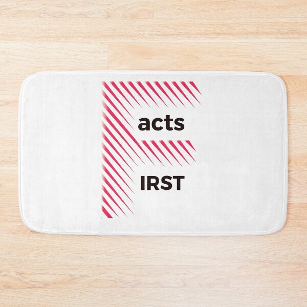 Item preview, Facts First designed and sold by PrintBrint.