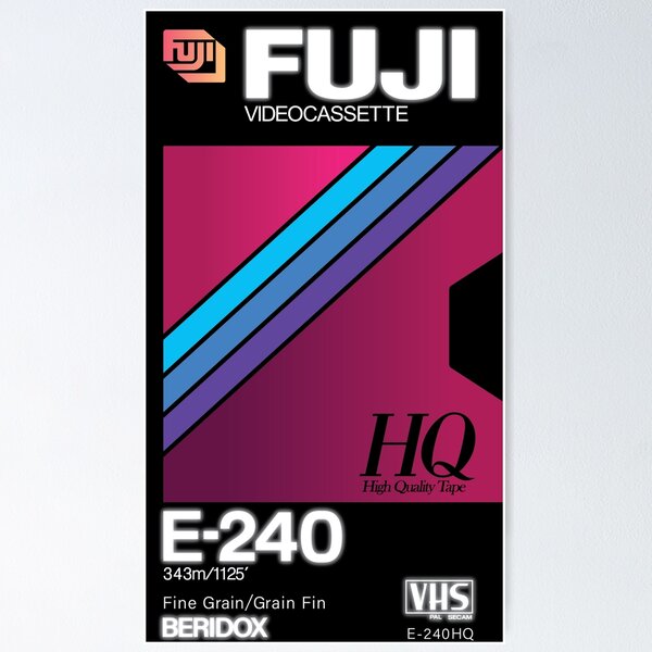 Item preview, Vaporwave VHS Fuji E-240HQ designed and sold by T44Productions.