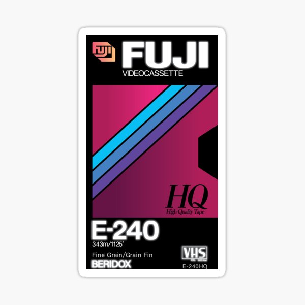 Item preview, Vaporwave VHS Fuji E-240HQ designed and sold by T44Productions.