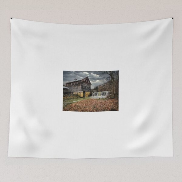 Item preview, Cook's Old Mill Of Greenville Falls designed and sold by Paul Lubaczewski.
