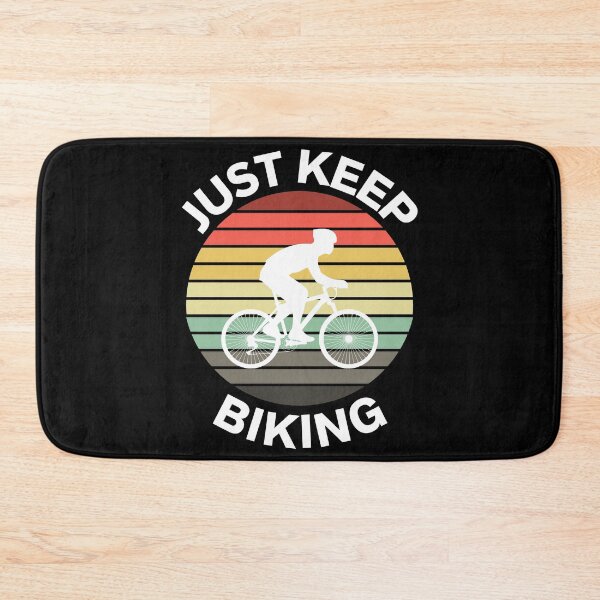 Item preview, Just Keep Biking Cycologist Cycling Cycler Cycopath designed and sold by giftsbyminuet.
