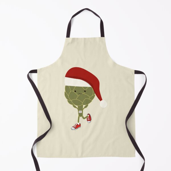 Item preview, Santa Running Artichoke designed and sold by Hedgie Designs.
