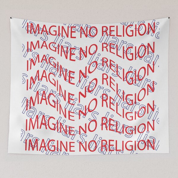 Item preview, Imagine No Religion | Atheism Gift designed and sold by cattiktoks1718.