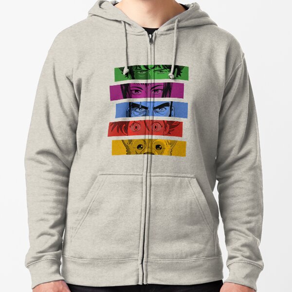 Cowboy bebop Team Zipped Hoodie
