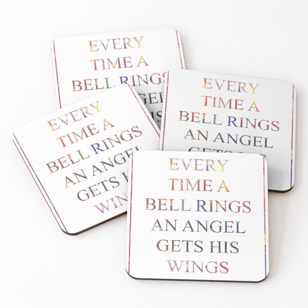 Item preview, EVERY TIME A BELL RINGS AN ANGEL GETS HIS WINGES 4 designed and sold by vividpixelusa.